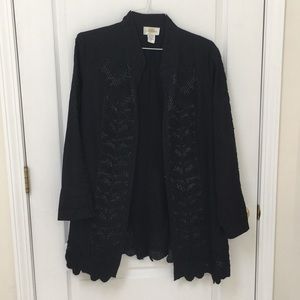 SANDY Starkman embroidered blazer